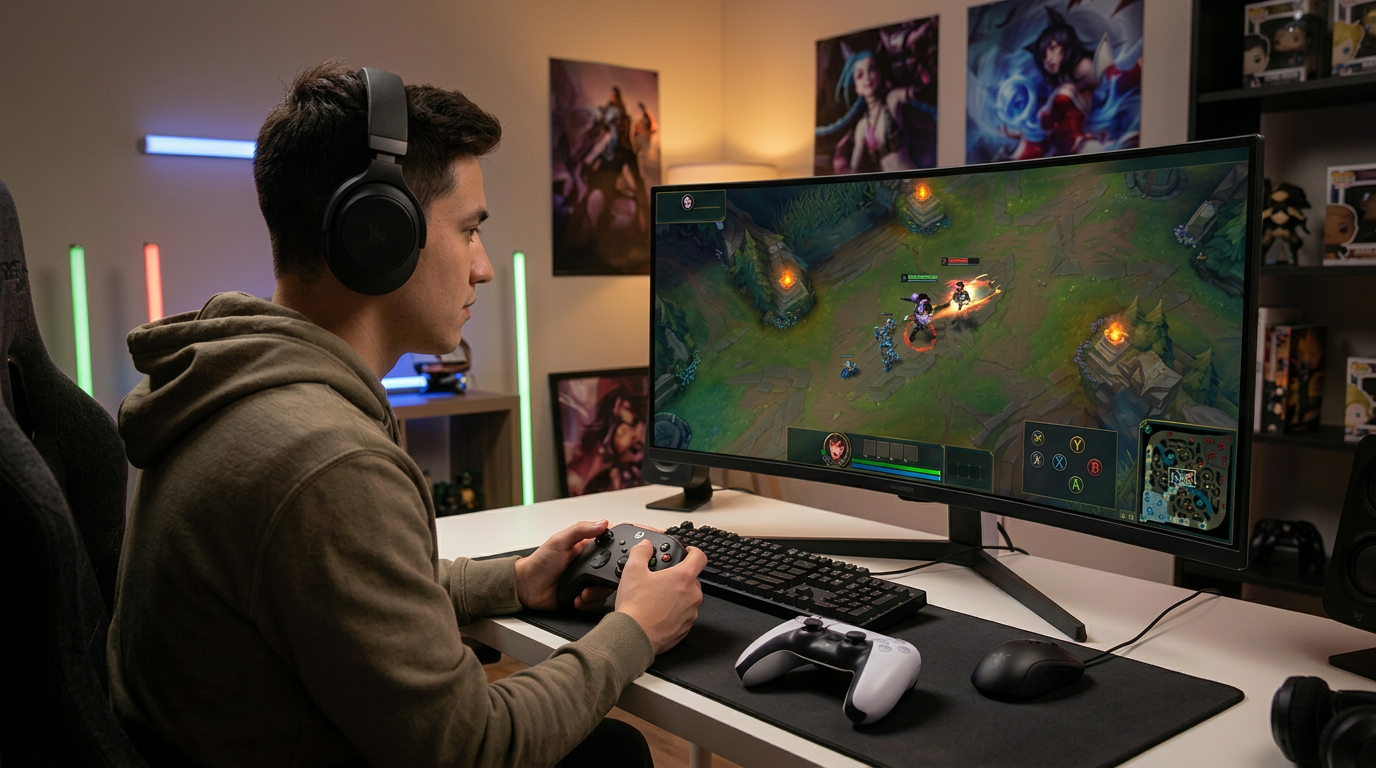Lol Now League of Legends Now Works With Xbox and PlayStation Controllers After ...